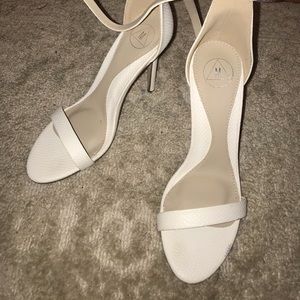 white heels